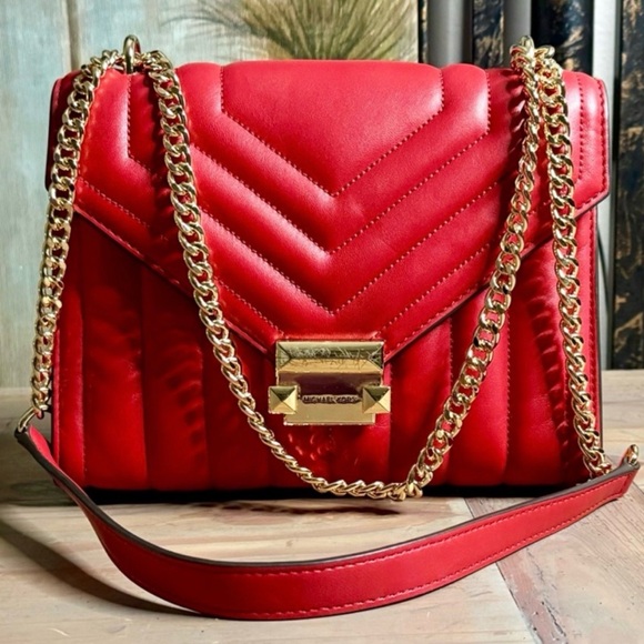 Michael Kors Handbags - Michael Kors Whitney Quilted leather bag